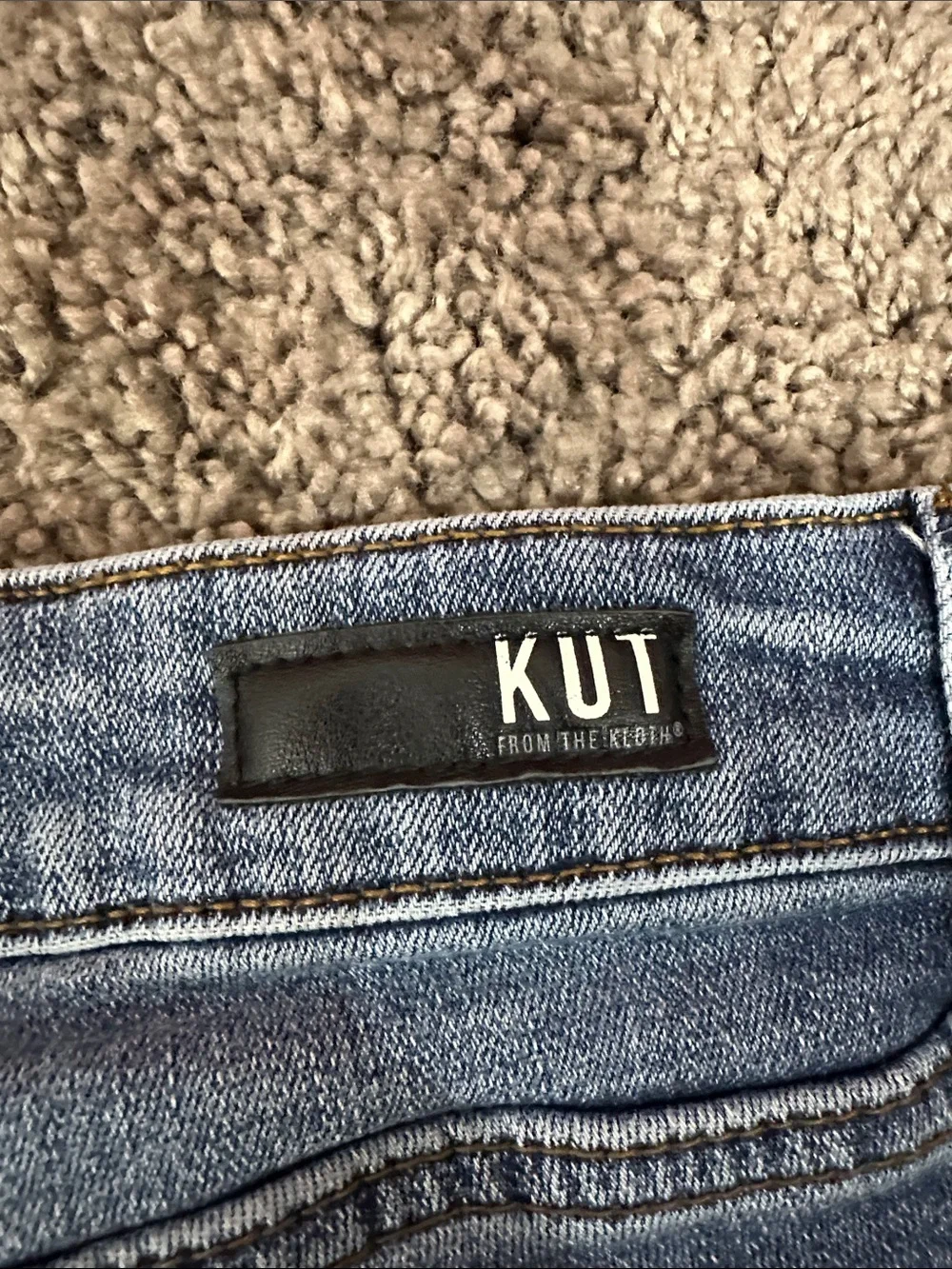 Kut from the Kloth Blue Denim Shorts
